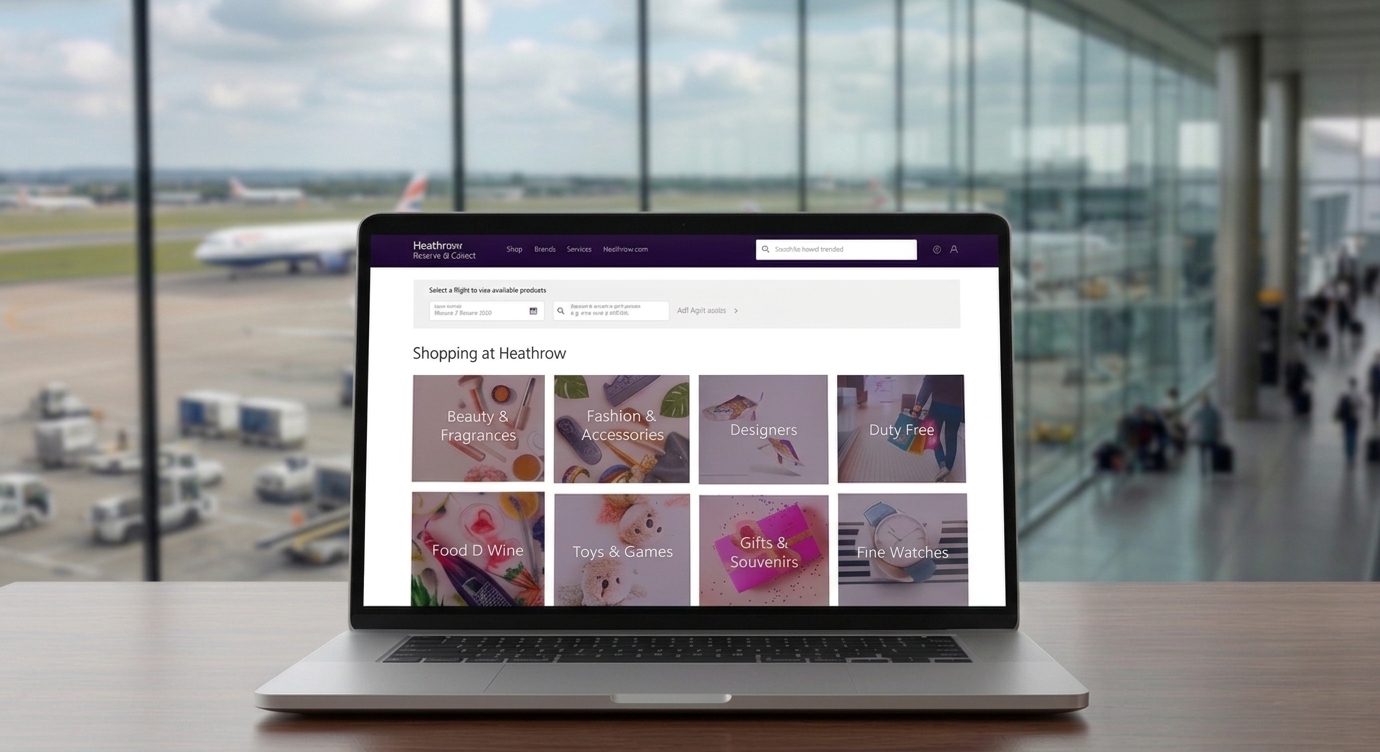 Heathrow Reserve and Collect project preview
